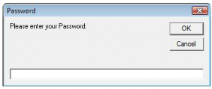 Enter Password Dialog
